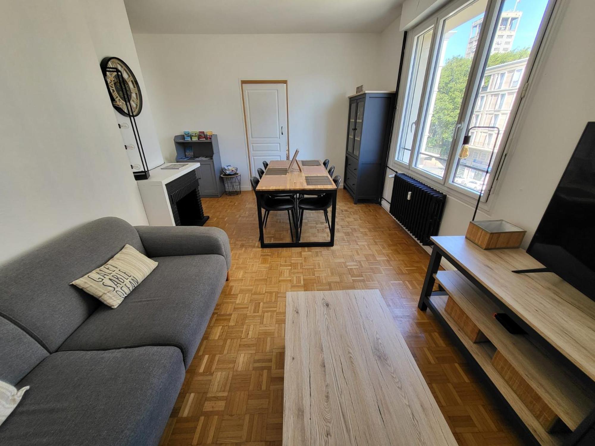 Appartement…Lh Center / 6 Pers. Parking Prive ル・アーヴル エクステリア 写真